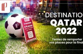 2 places pour la finale au Qatar 2022 à gagner chez Partouche Sport