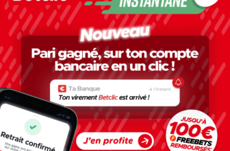 Virement instantané Betclic : touchez vos gains rapidement