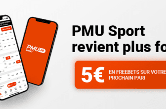 5€ offerts chez PMU pour le lancement de sa nouvelle appli