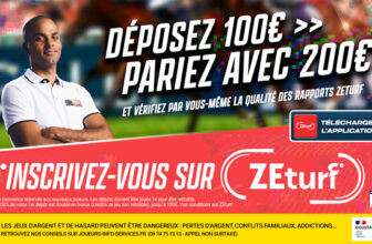 Bonus ZEturf 2026 : déposez 100€ pariez avec 200€