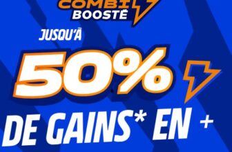 Combi boosté Parions Sport : jusqu&rsquo;à 50% de gains supplémentaires