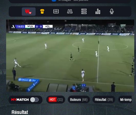 Streaming Winamax TV match de foot