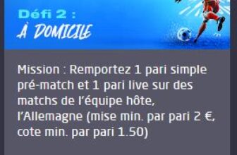 300€ de freebets Genybet à gagner avec le Challenge EURO 2024